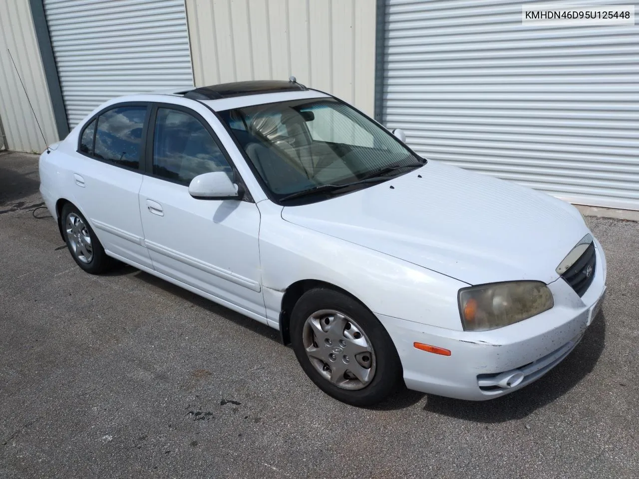 2005 Hyundai Elantra Gls VIN: KMHDN46D95U125448 Lot: 75404274