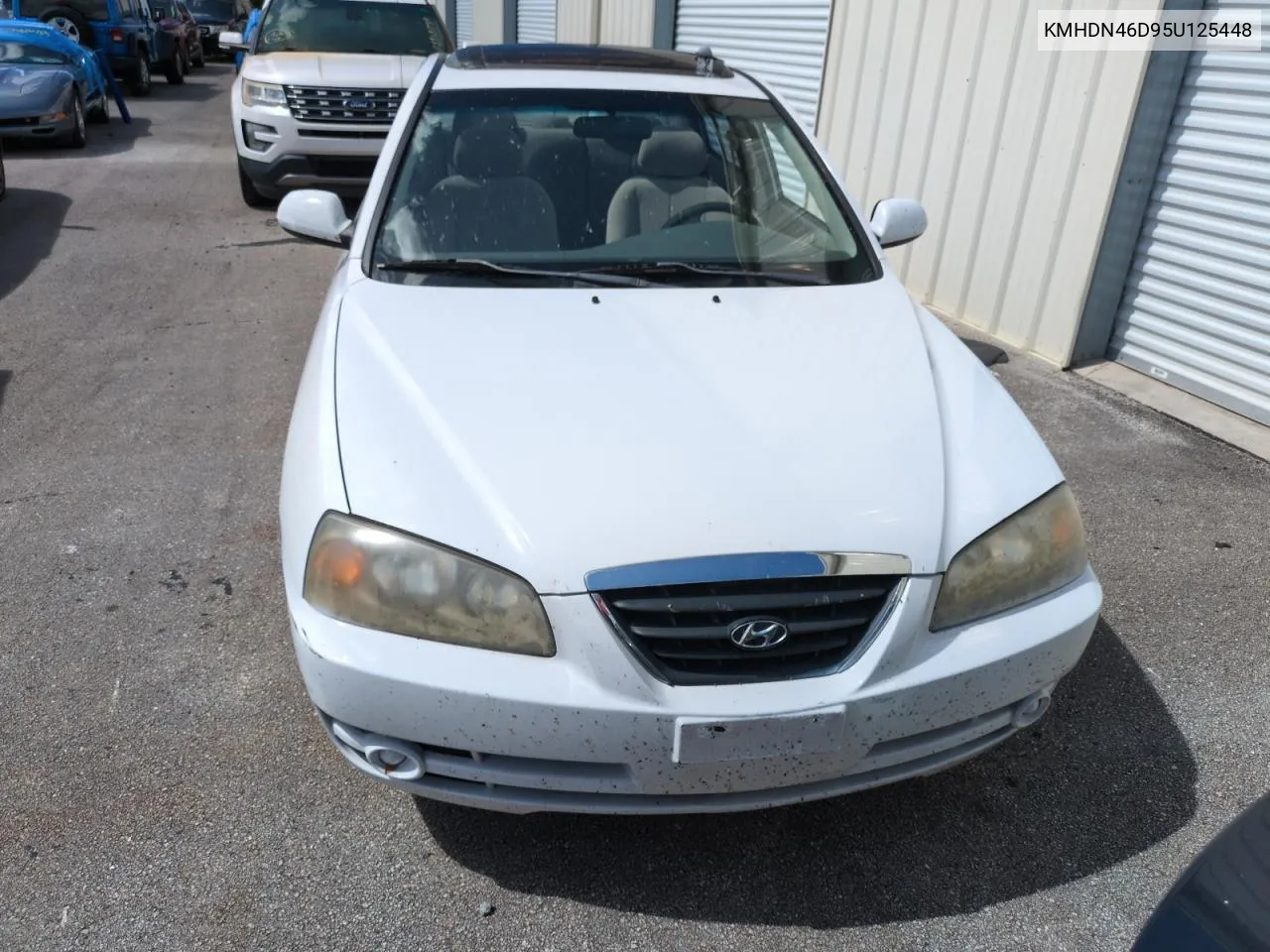 2005 Hyundai Elantra Gls VIN: KMHDN46D95U125448 Lot: 75404274