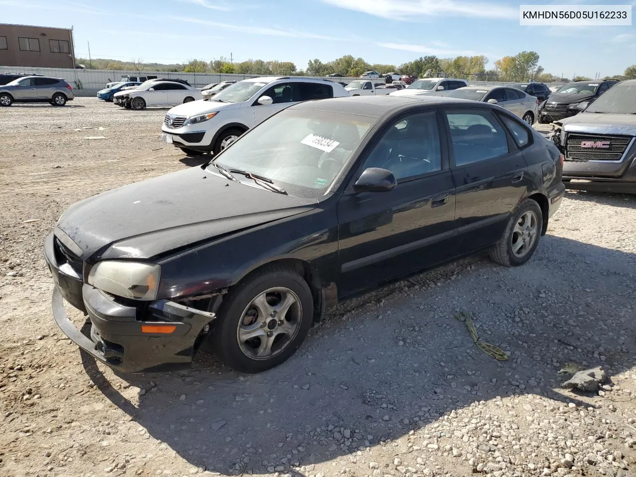 2005 Hyundai Elantra Gls VIN: KMHDN56D05U162233 Lot: 75898534