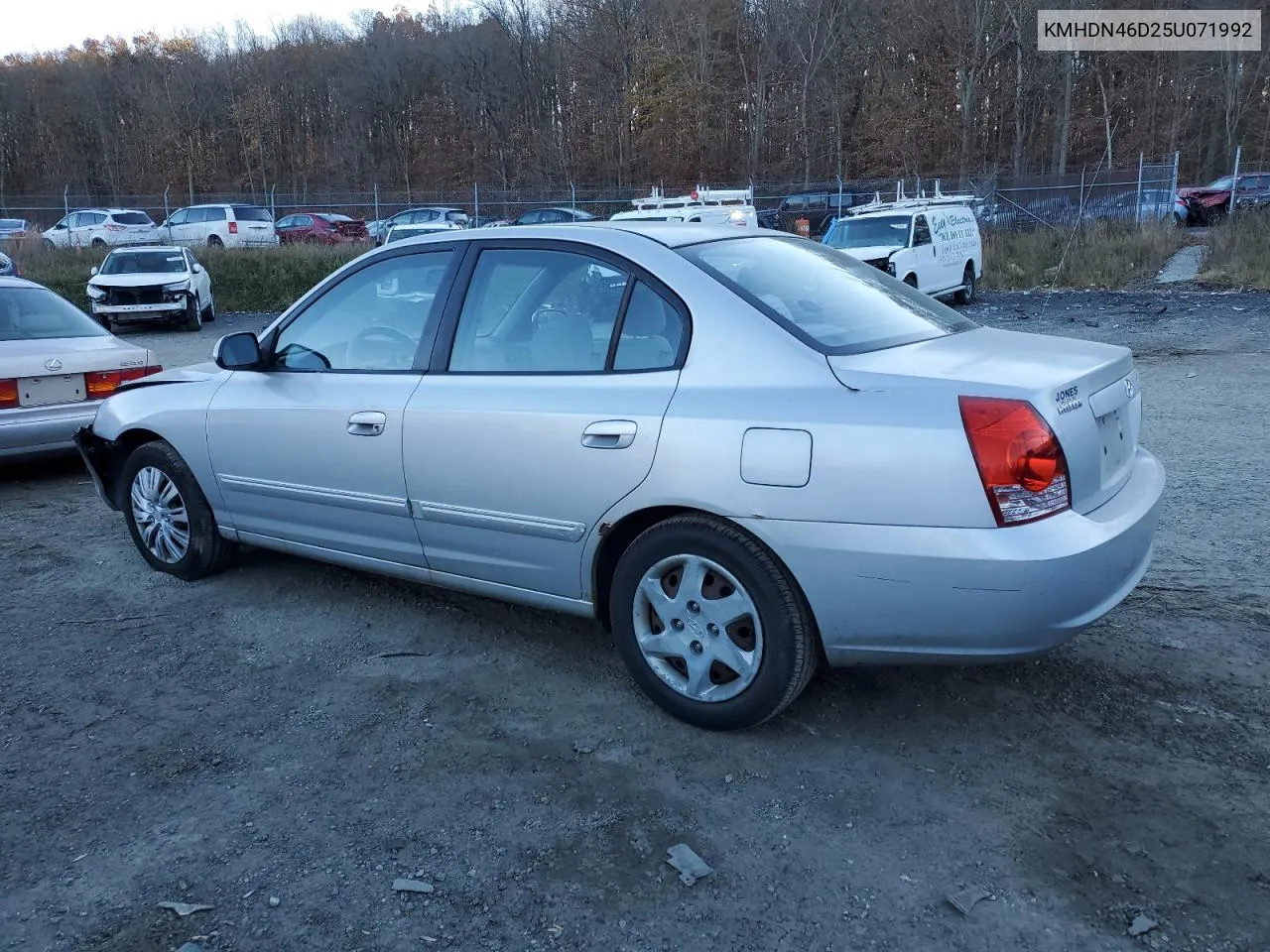 2005 Hyundai Elantra Gls VIN: KMHDN46D25U071992 Lot: 80235574