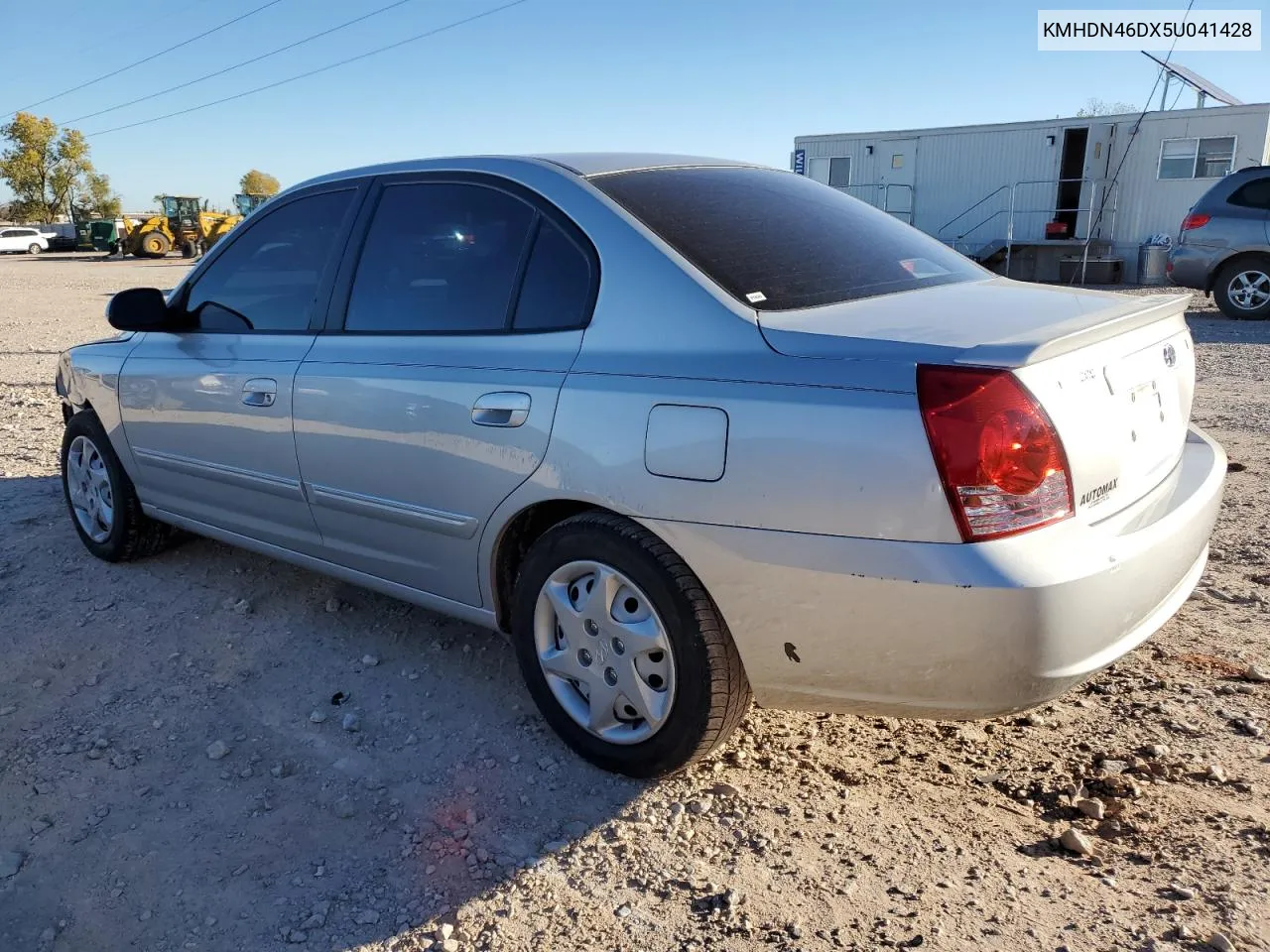 2005 Hyundai Elantra Gls VIN: KMHDN46DX5U041428 Lot: 80684274