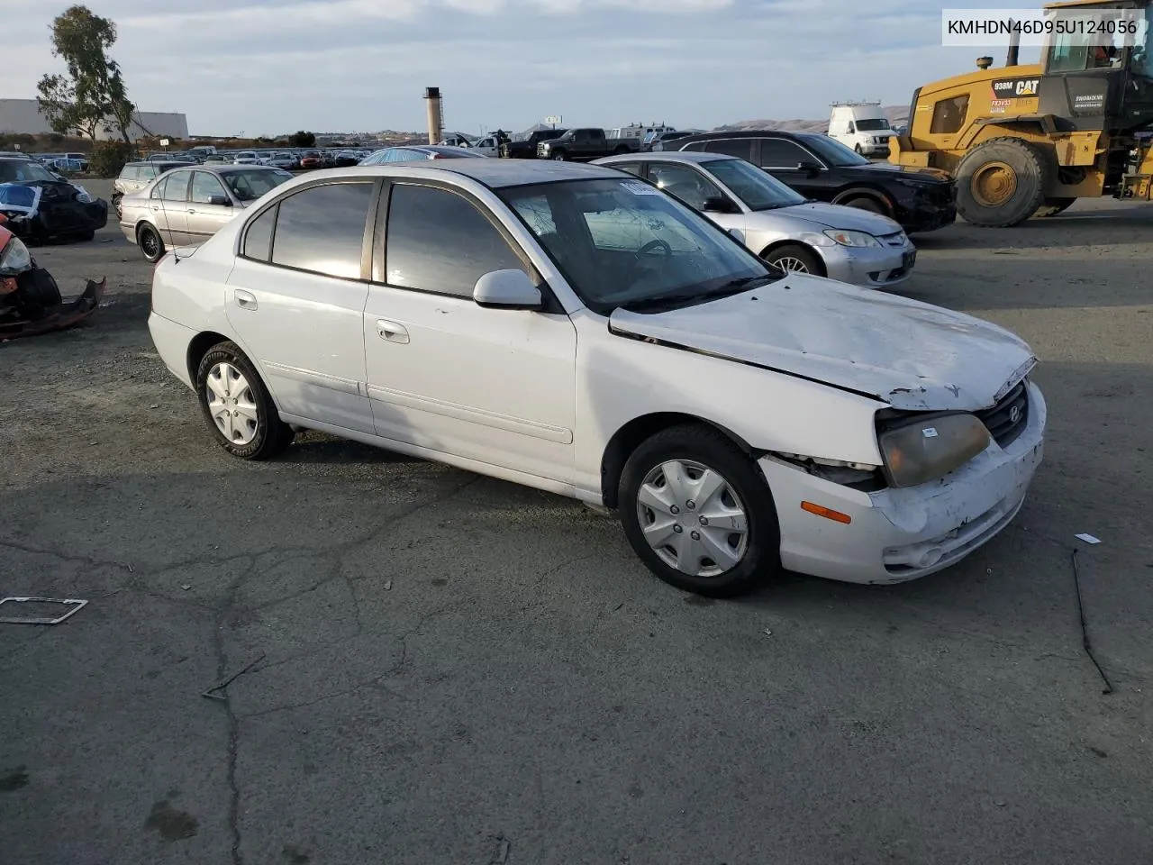 2005 Hyundai Elantra Gls VIN: KMHDN46D95U124056 Lot: 81004064