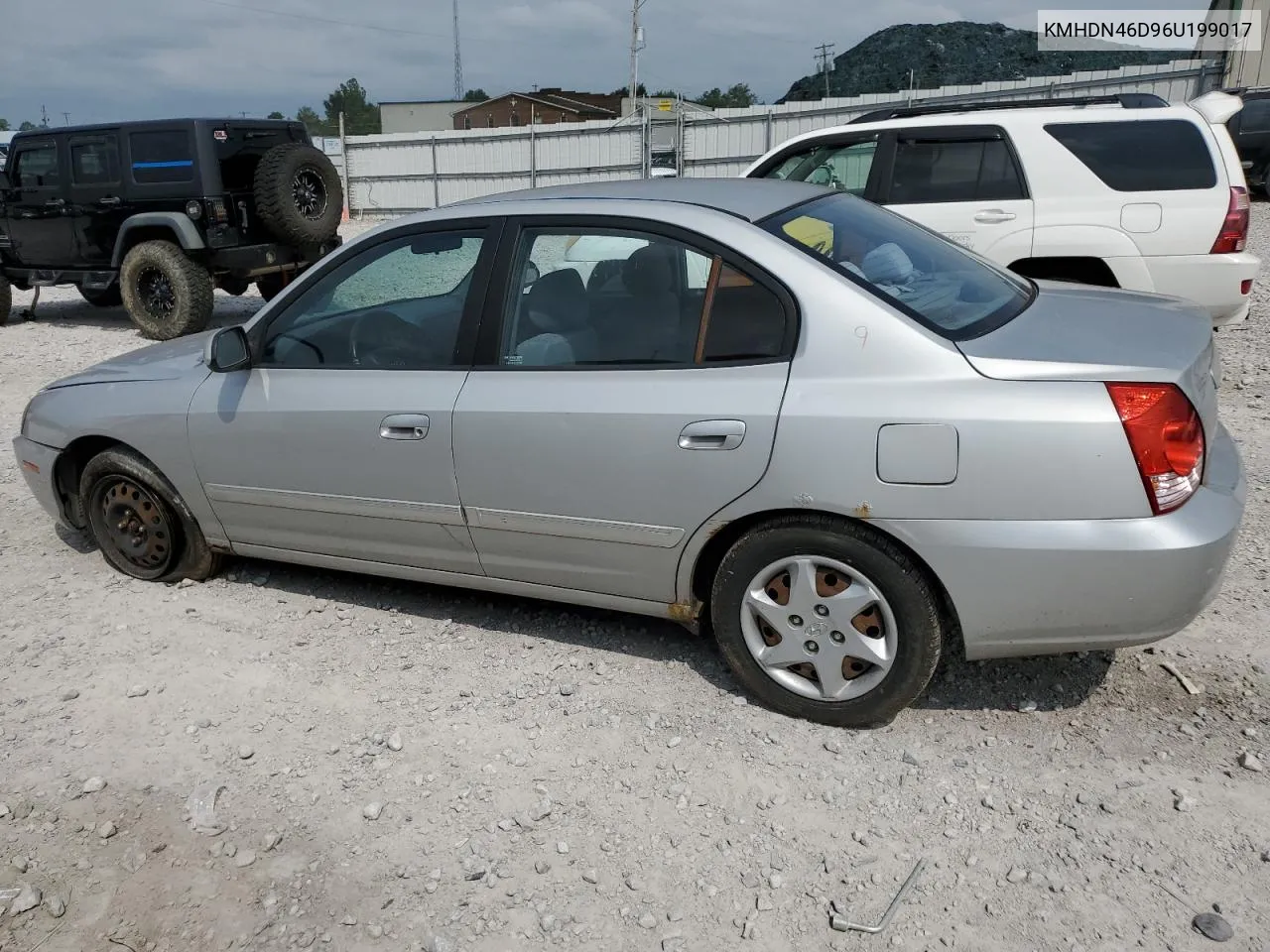 2006 Hyundai Elantra Gls VIN: KMHDN46D96U199017 Lot: 65999504