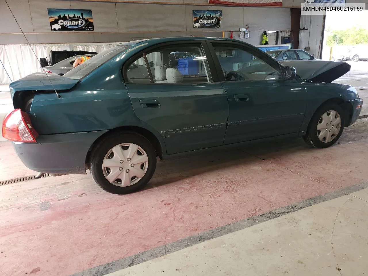 2006 Hyundai Elantra Gls VIN: KMHDN46D46U215169 Lot: 69014174