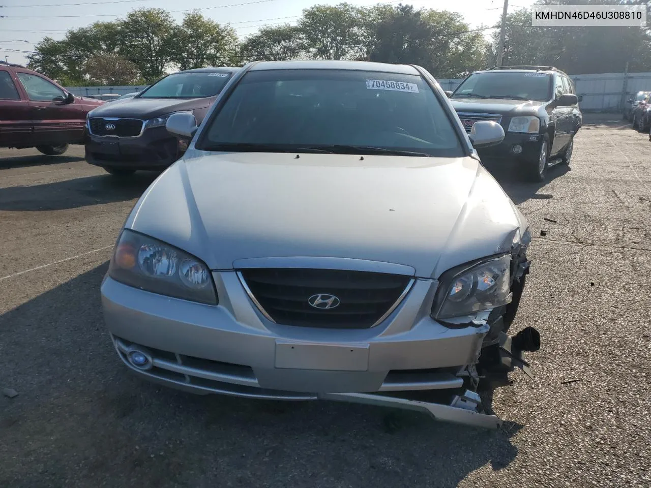 KMHDN46D46U308810 2006 Hyundai Elantra Gls