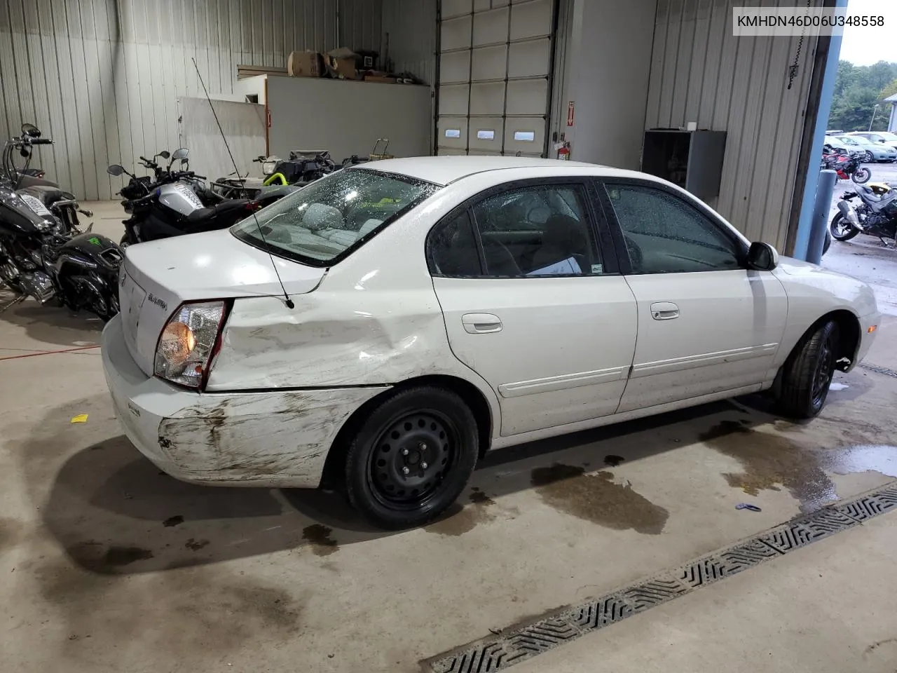 2006 Hyundai Elantra Gls VIN: KMHDN46D06U348558 Lot: 72688804