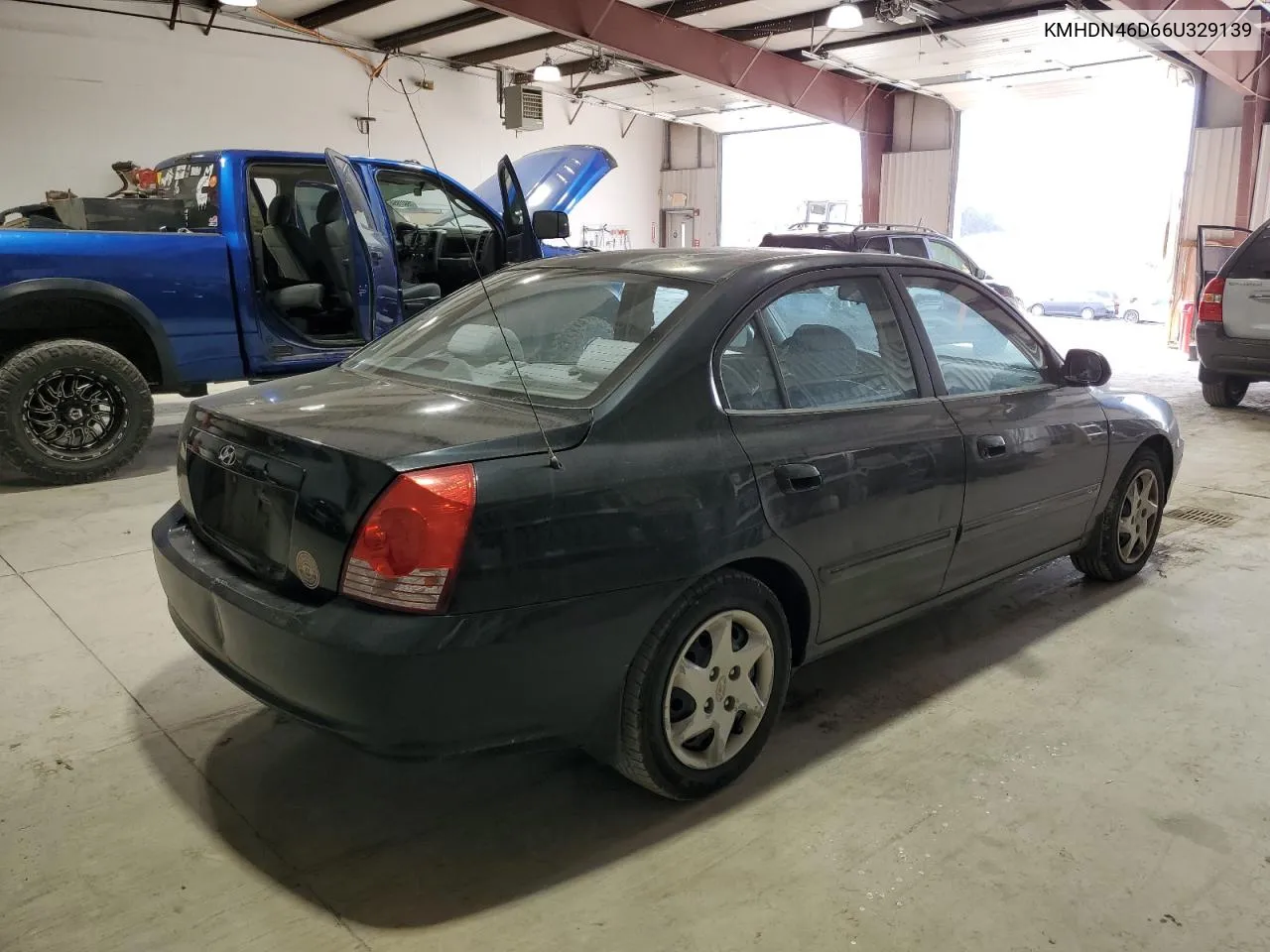 2006 Hyundai Elantra Gls VIN: KMHDN46D66U329139 Lot: 76279144