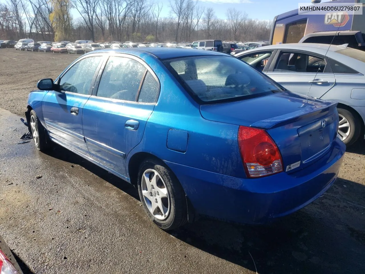 2006 Hyundai Elantra Gls VIN: KMHDN46D06U279807 Lot: 80278644