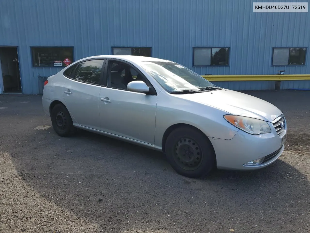 2007 Hyundai Elantra Gls VIN: KMHDU46D27U172519 Lot: 60518964