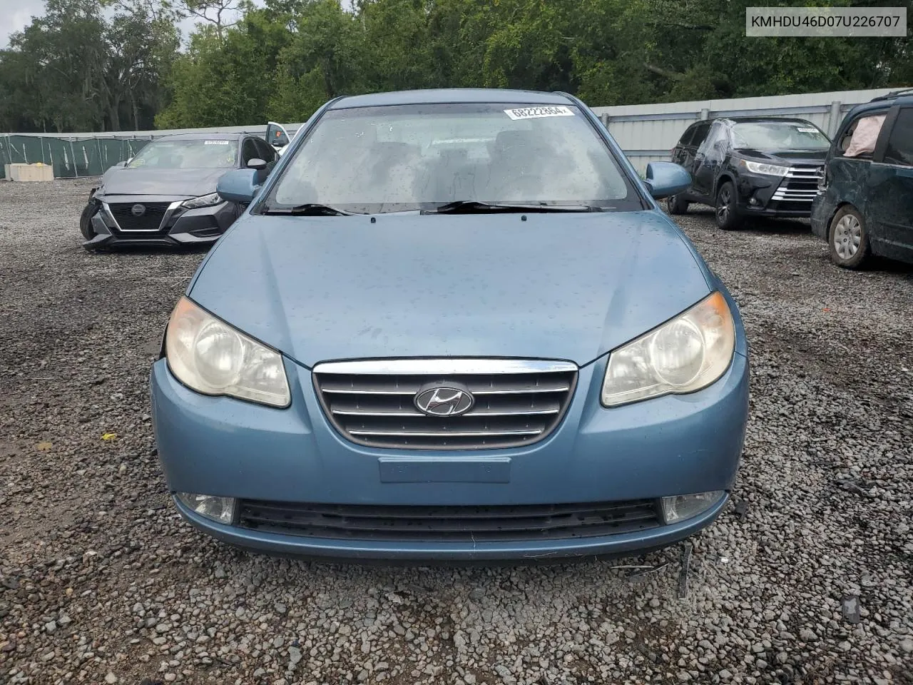 KMHDU46D07U226707 2007 Hyundai Elantra Gls