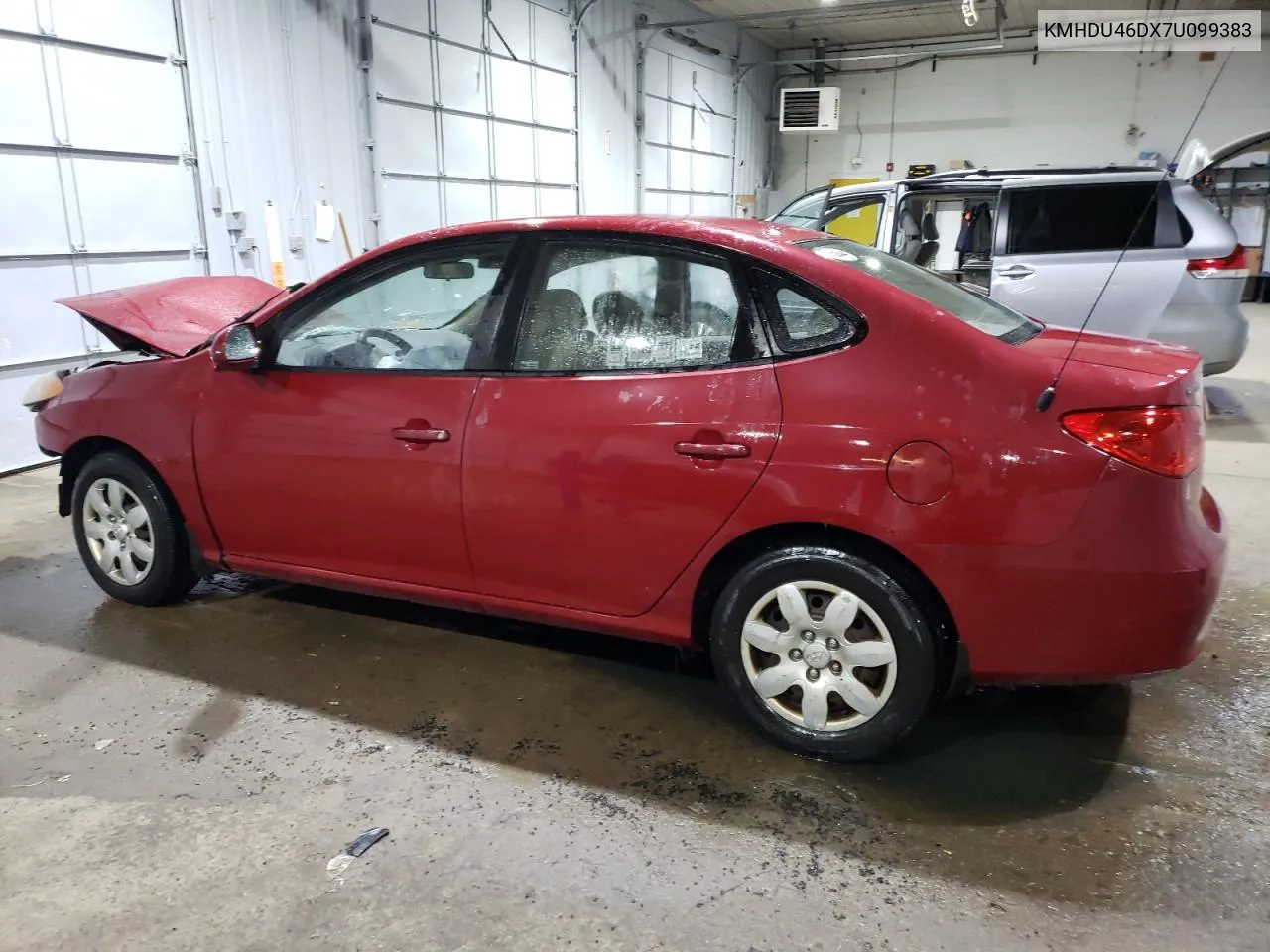 2007 Hyundai Elantra Gls VIN: KMHDU46DX7U099383 Lot: 69028094