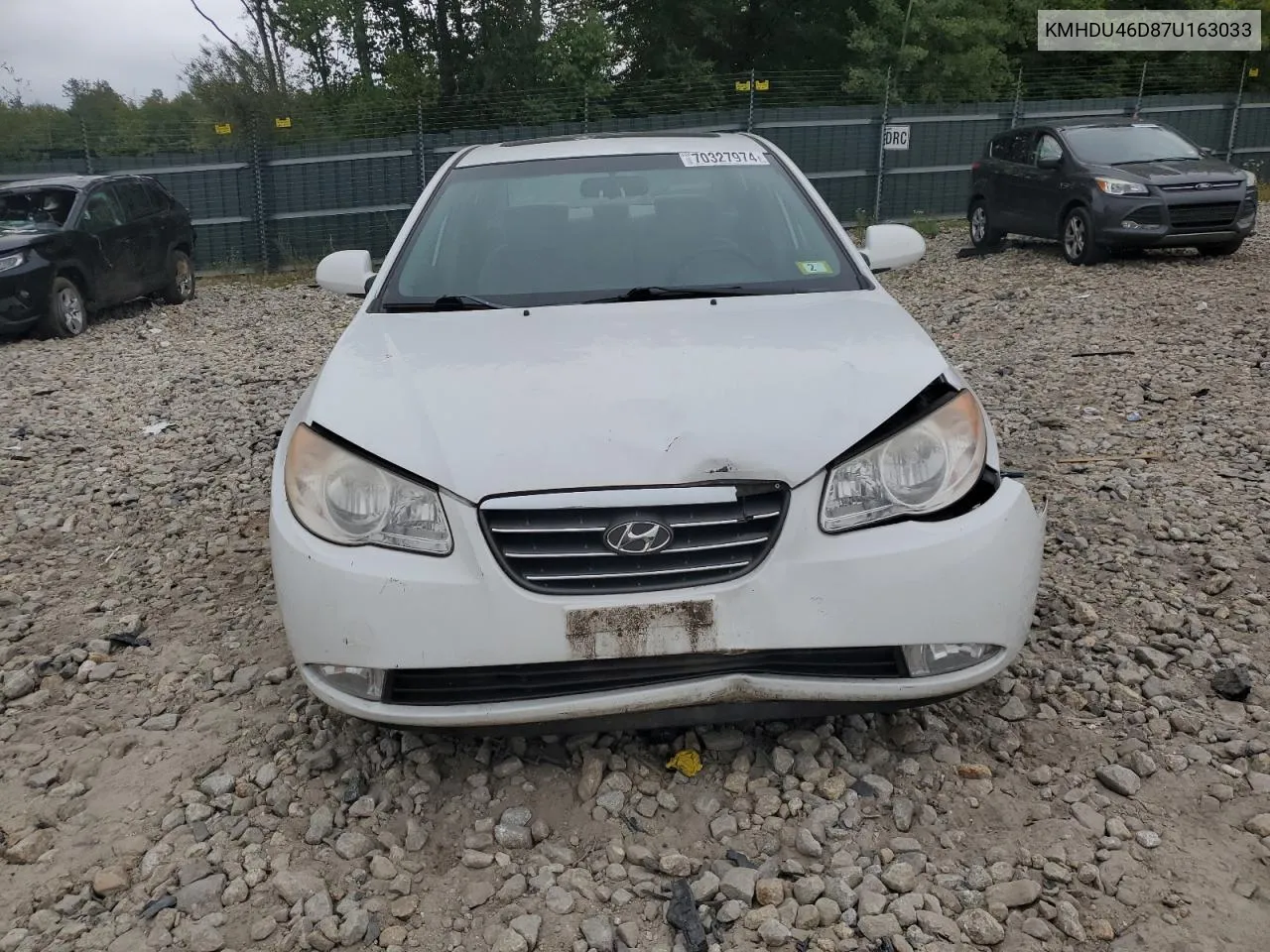 KMHDU46D87U163033 2007 Hyundai Elantra Gls