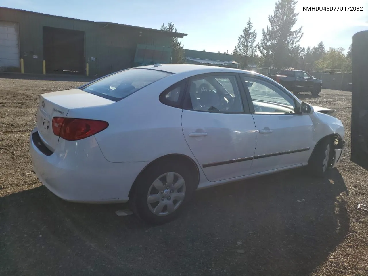 2007 Hyundai Elantra Gls VIN: KMHDU46D77U172032 Lot: 73842444