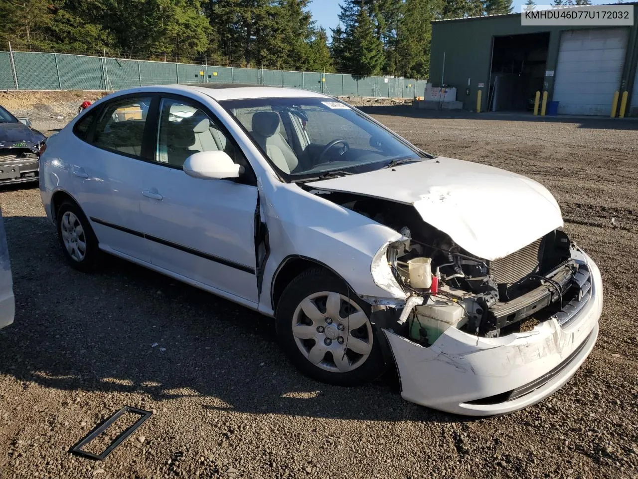 2007 Hyundai Elantra Gls VIN: KMHDU46D77U172032 Lot: 73842444