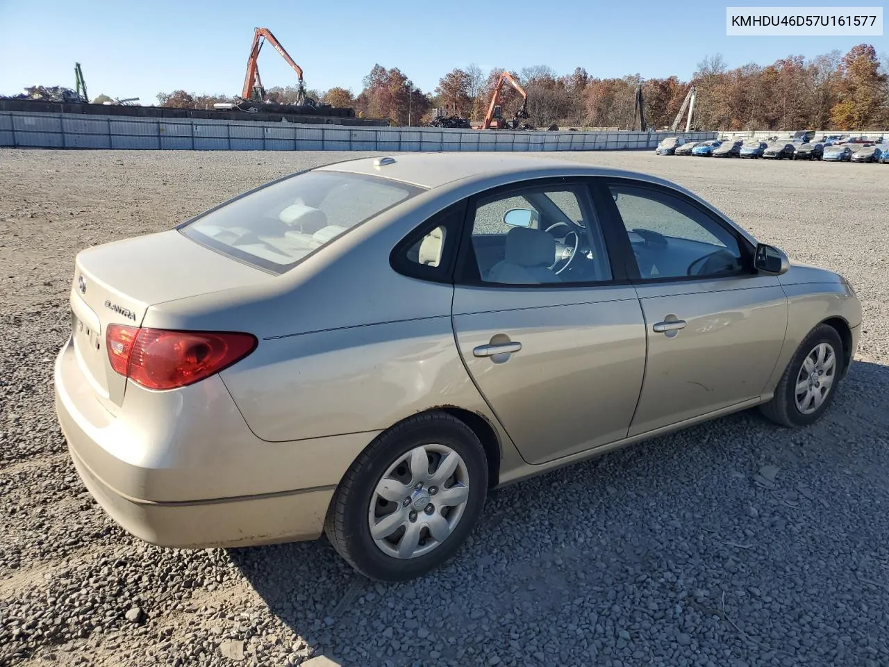 2007 Hyundai Elantra Gls VIN: KMHDU46D57U161577 Lot: 77605214