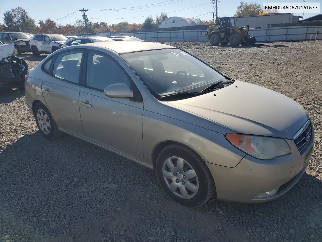 2007 Hyundai Elantra Gls VIN: KMHDU46D57U161577 Lot: 77605214