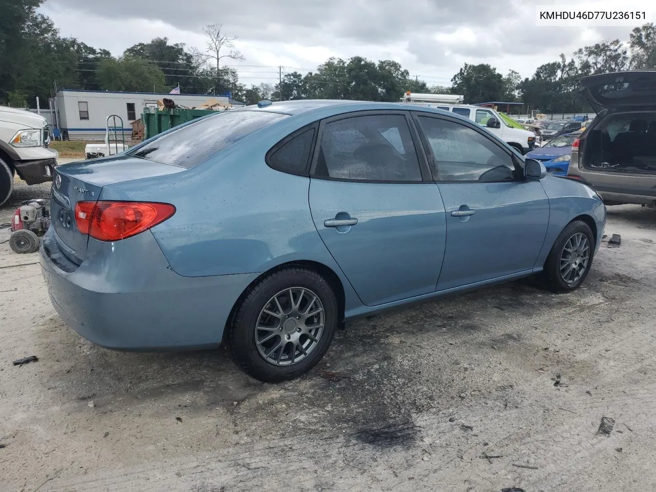 2007 Hyundai Elantra Gls VIN: KMHDU46D77U236151 Lot: 79139714