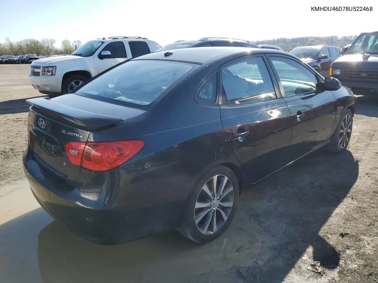 KMHDU46D78U522468 2008 Hyundai Elantra Gls