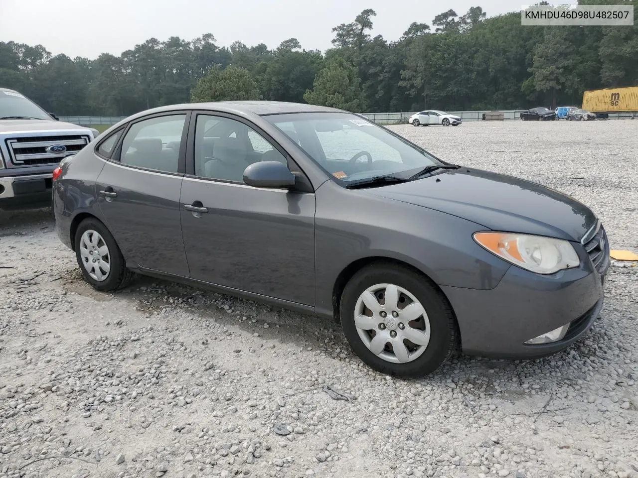 2008 Hyundai Elantra Gls VIN: KMHDU46D98U482507 Lot: 54223784