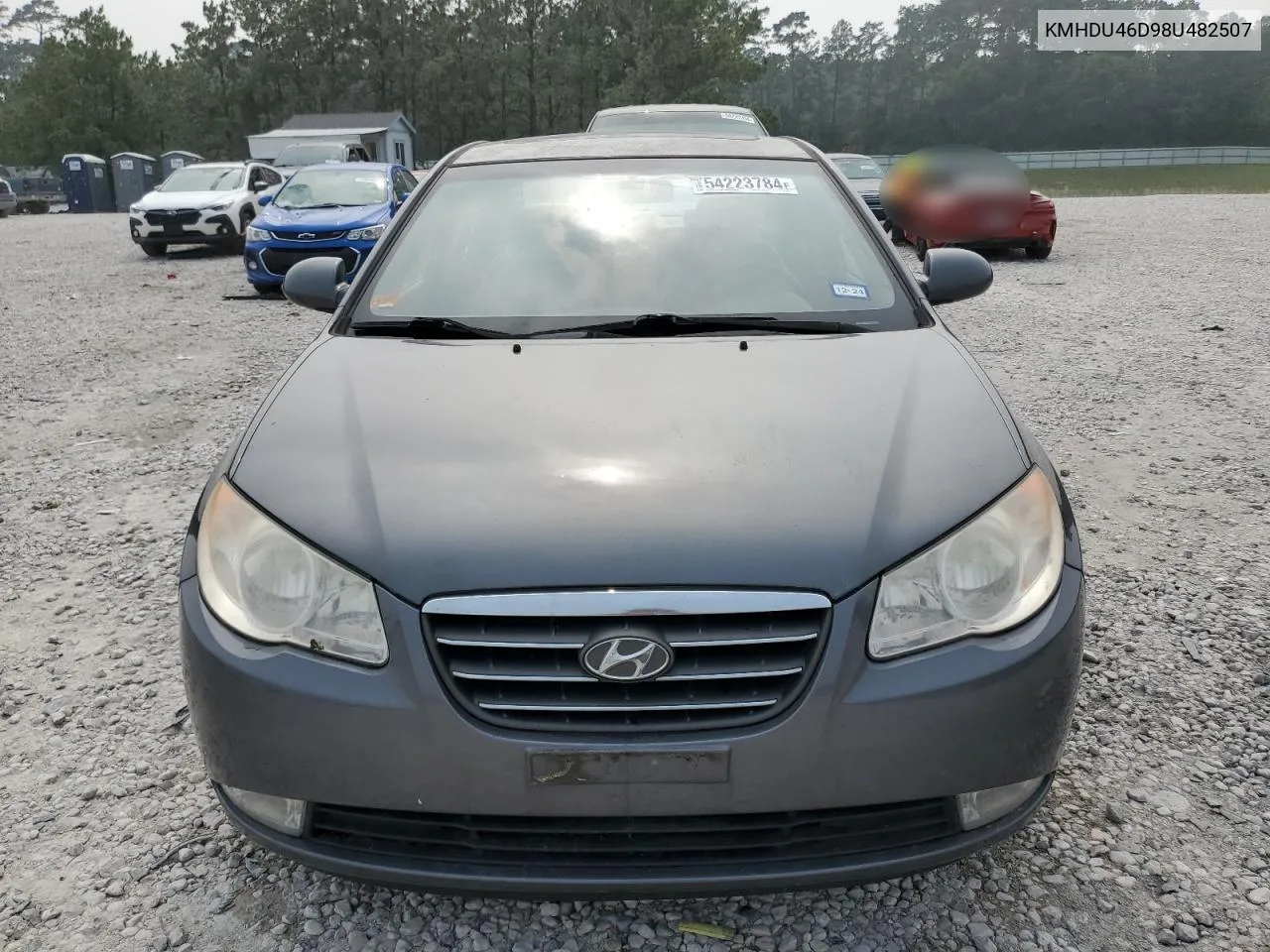 2008 Hyundai Elantra Gls VIN: KMHDU46D98U482507 Lot: 54223784