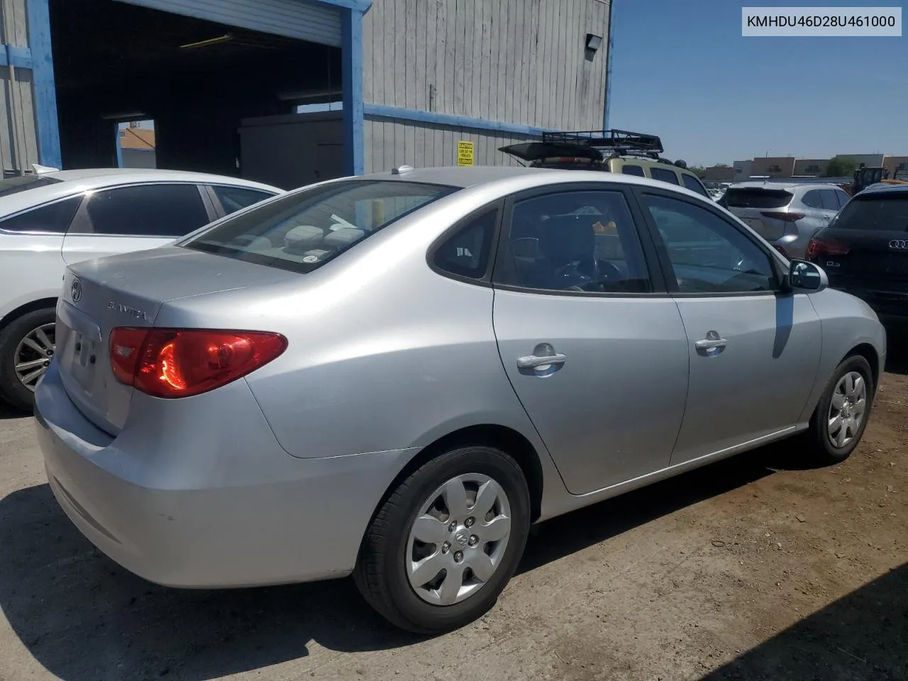 2008 Hyundai Elantra Gls VIN: KMHDU46D28U461000 Lot: 62278004