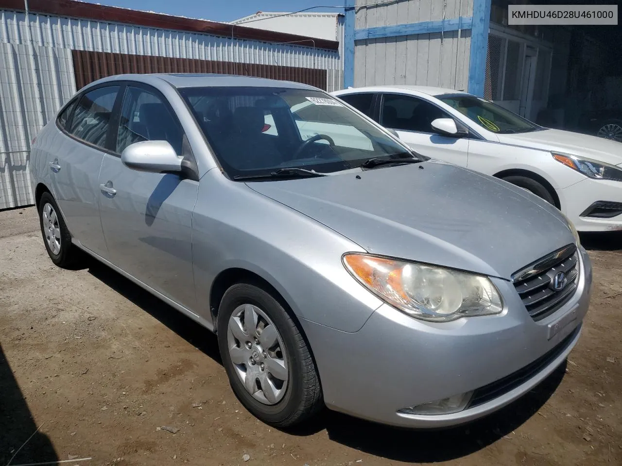 KMHDU46D28U461000 2008 Hyundai Elantra Gls