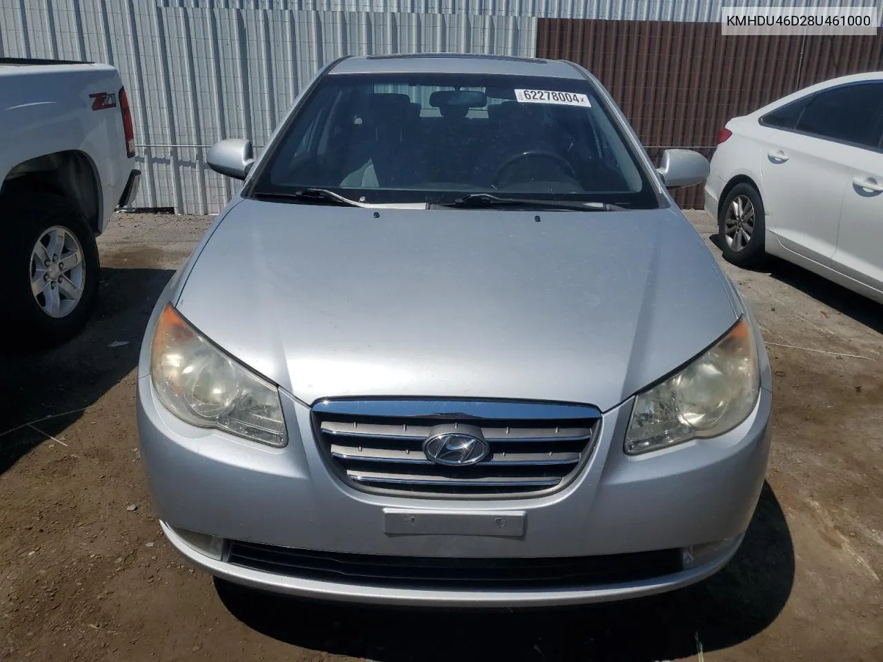 KMHDU46D28U461000 2008 Hyundai Elantra Gls