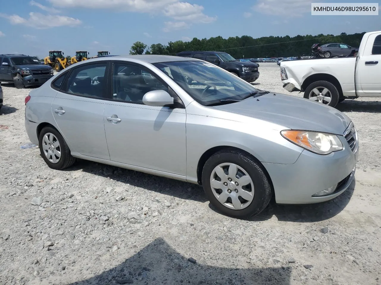 2008 Hyundai Elantra Gls VIN: KMHDU46D98U295610 Lot: 66414344