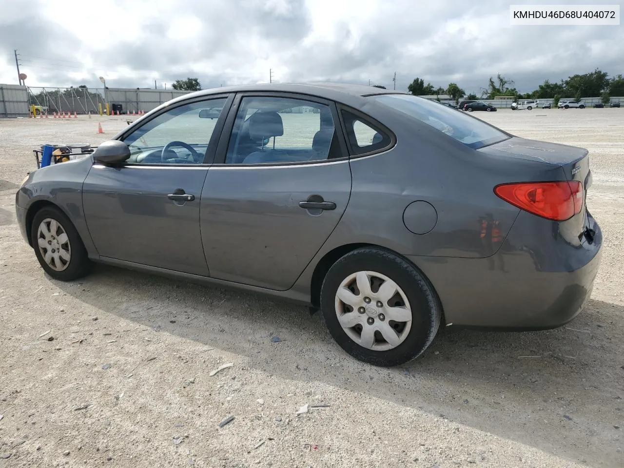 KMHDU46D68U404072 2008 Hyundai Elantra Gls