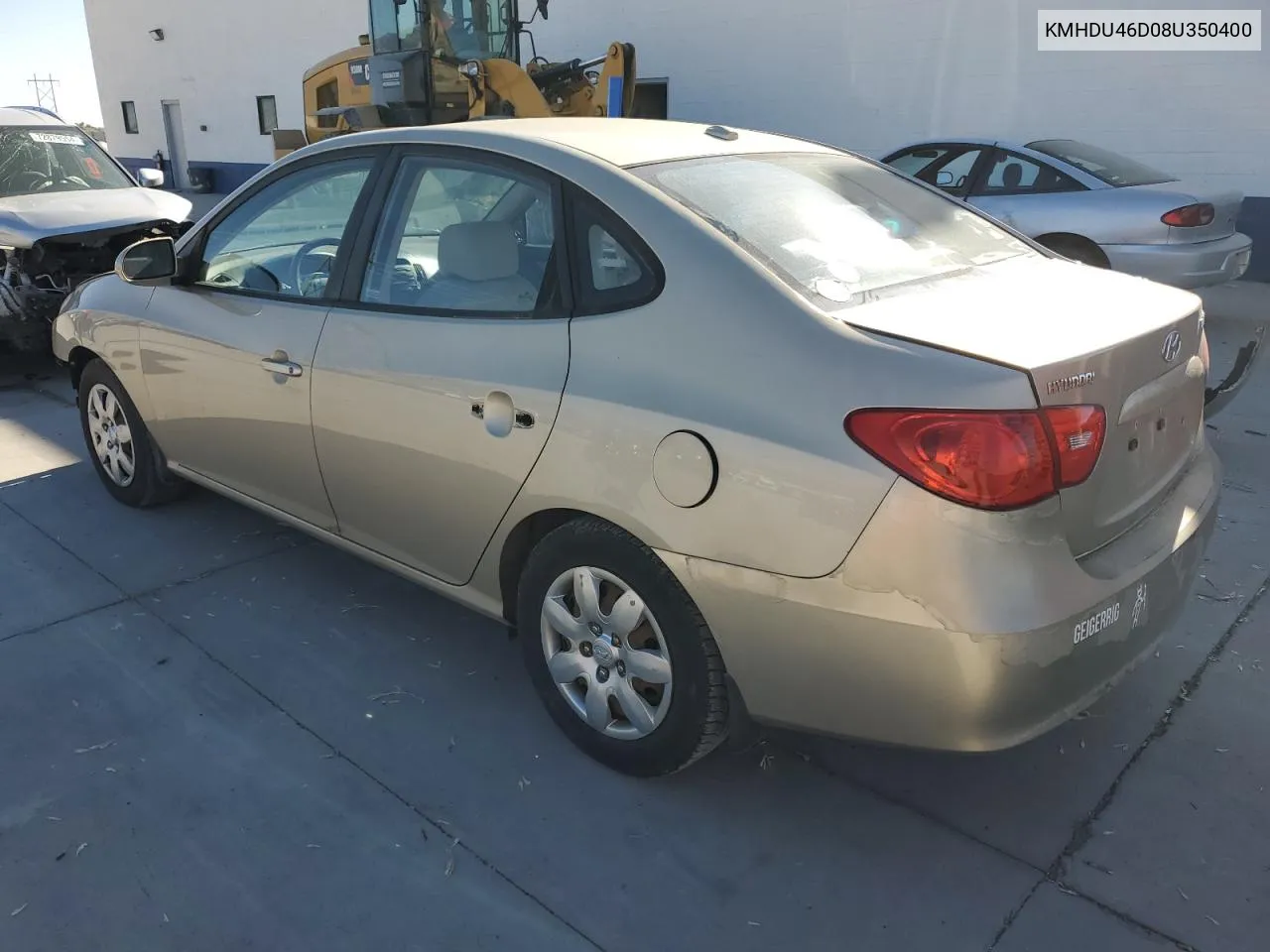 KMHDU46D08U350400 2008 Hyundai Elantra Gls