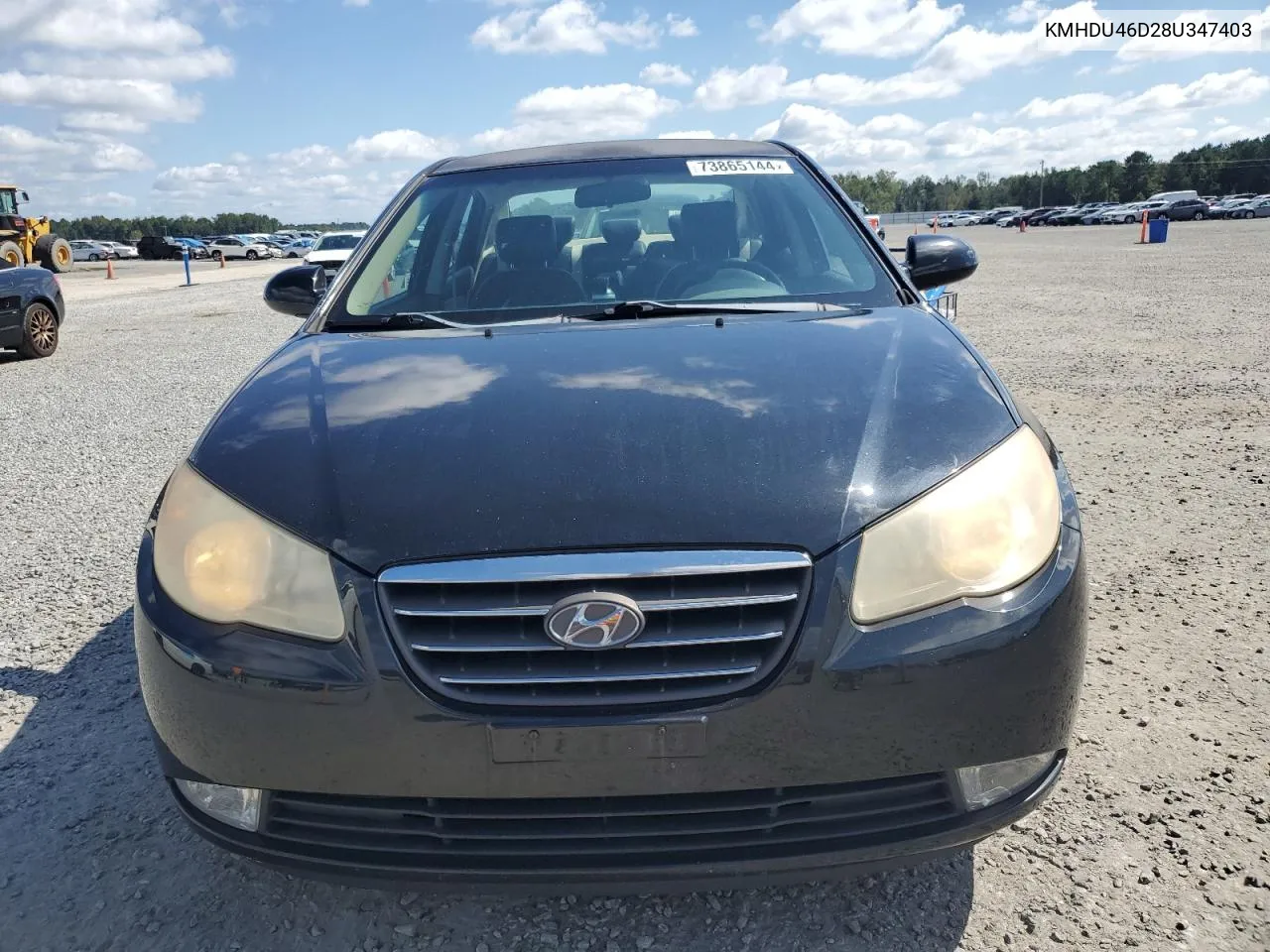 2008 Hyundai Elantra Gls VIN: KMHDU46D28U347403 Lot: 73865144