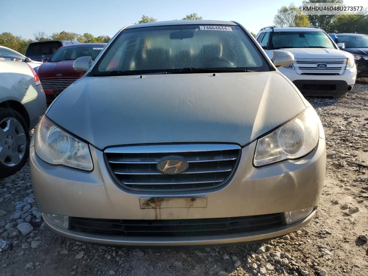 2008 Hyundai Elantra Gls VIN: KMHDU46D48U273577 Lot: 74064844