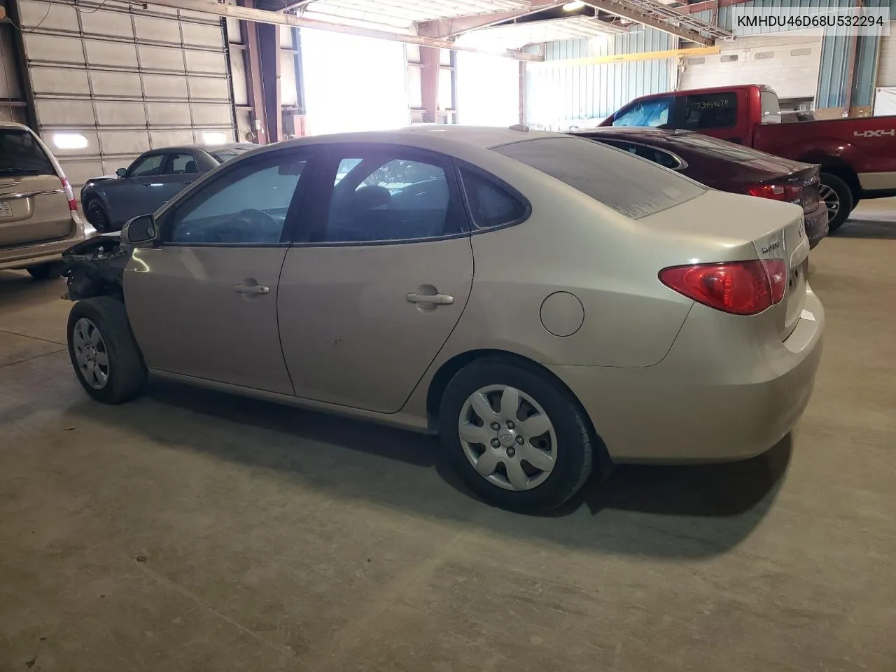 KMHDU46D68U532294 2008 Hyundai Elantra Gls