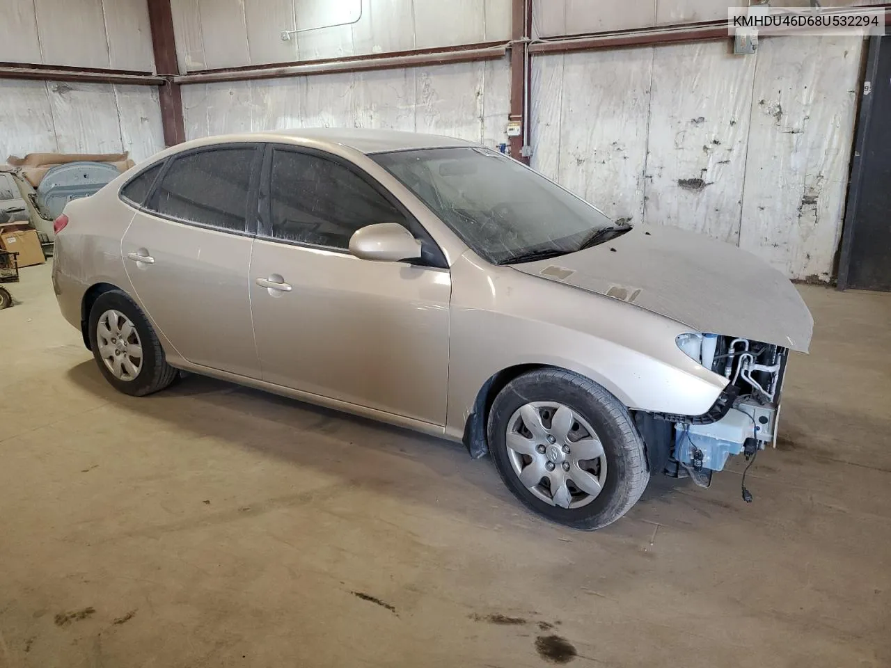 KMHDU46D68U532294 2008 Hyundai Elantra Gls