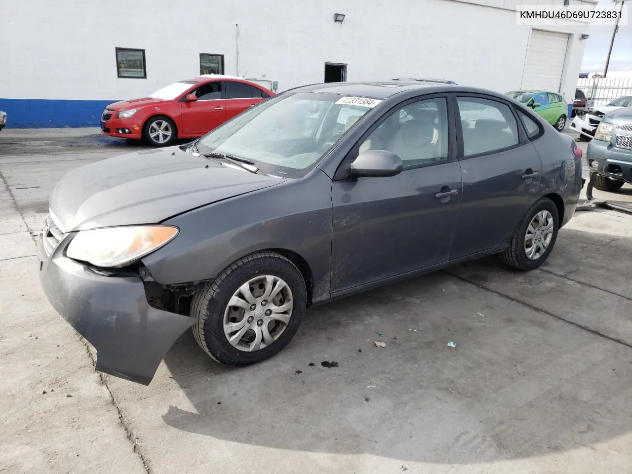 KMHDU46D69U723831 2009 Hyundai Elantra Gls