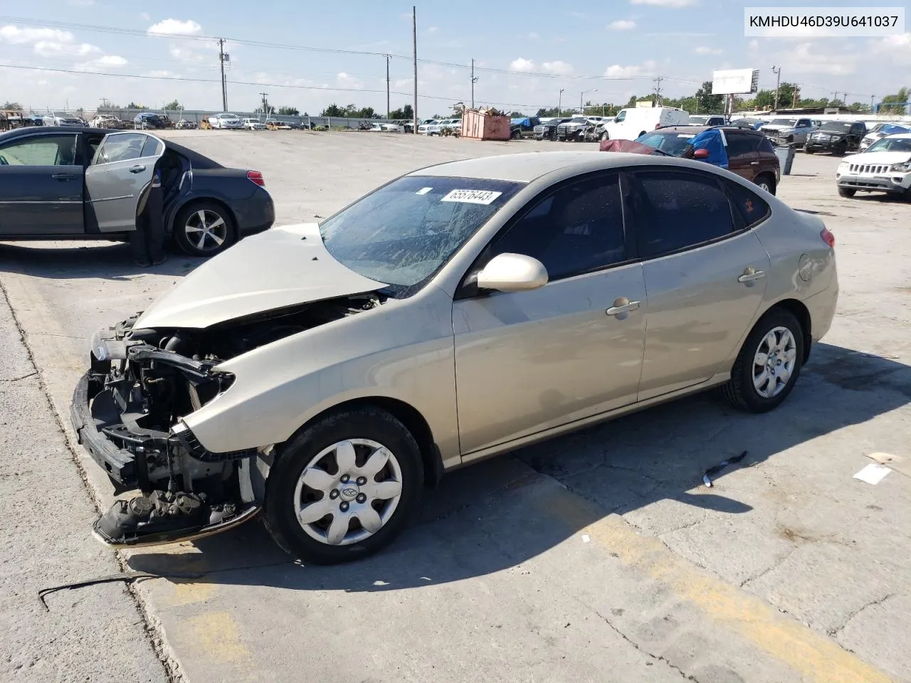 2009 Hyundai Elantra Gls VIN: KMHDU46D39U641037 Lot: 53736734