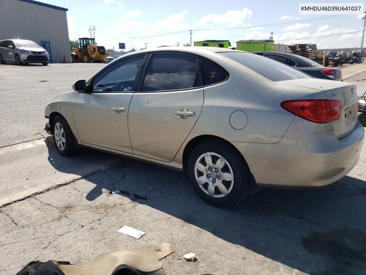 KMHDU46D39U641037 2009 Hyundai Elantra Gls