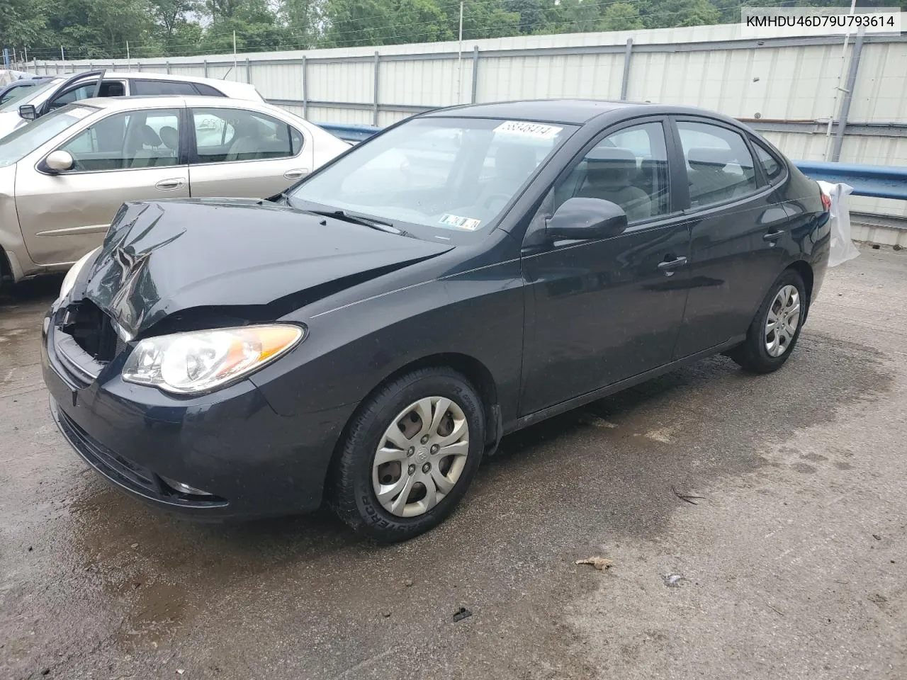 2009 Hyundai Elantra Gls VIN: KMHDU46D79U793614 Lot: 58348414