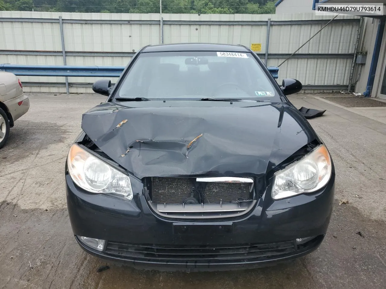 KMHDU46D79U793614 2009 Hyundai Elantra Gls