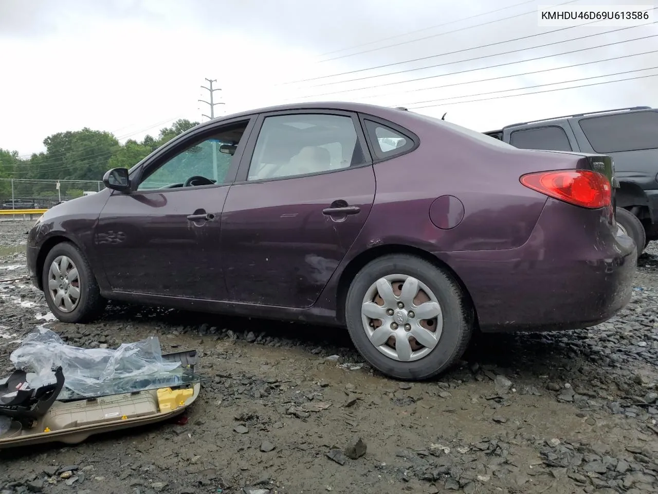 2009 Hyundai Elantra Gls VIN: KMHDU46D69U613586 Lot: 63953074