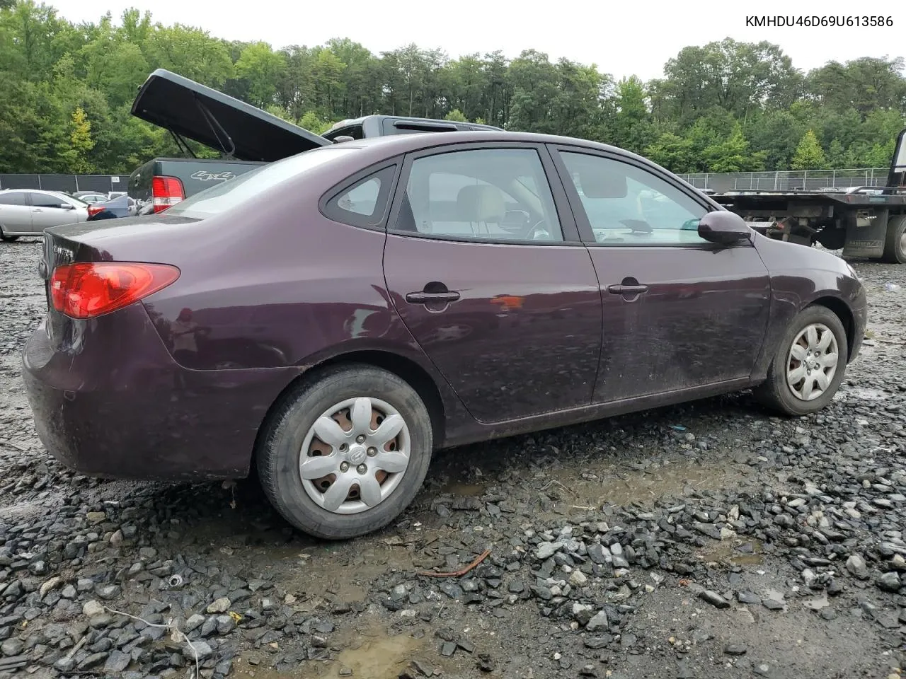 2009 Hyundai Elantra Gls VIN: KMHDU46D69U613586 Lot: 63953074