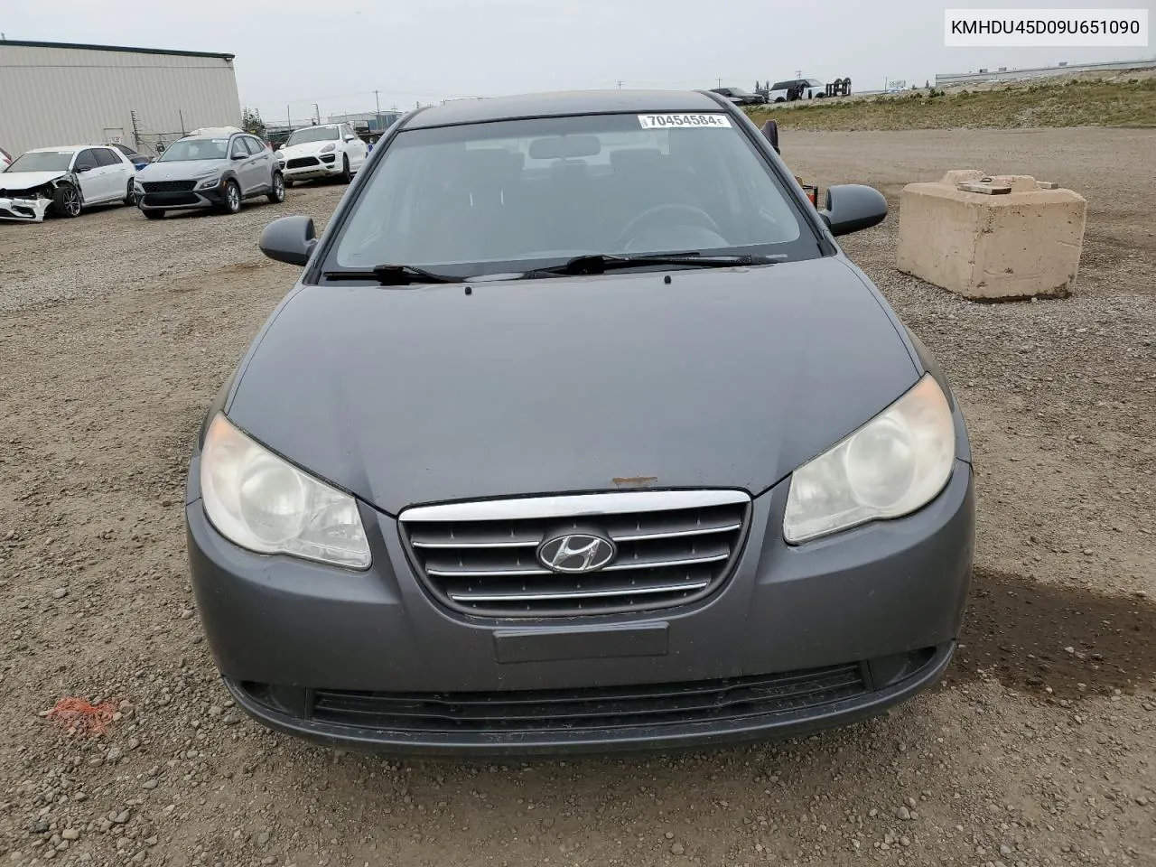 2009 Hyundai Elantra Gls VIN: KMHDU45D09U651090 Lot: 70454584