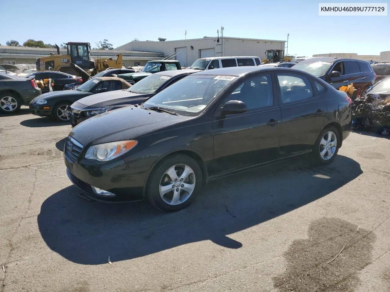 2009 Hyundai Elantra Gls VIN: KMHDU46D89U777129 Lot: 70878464