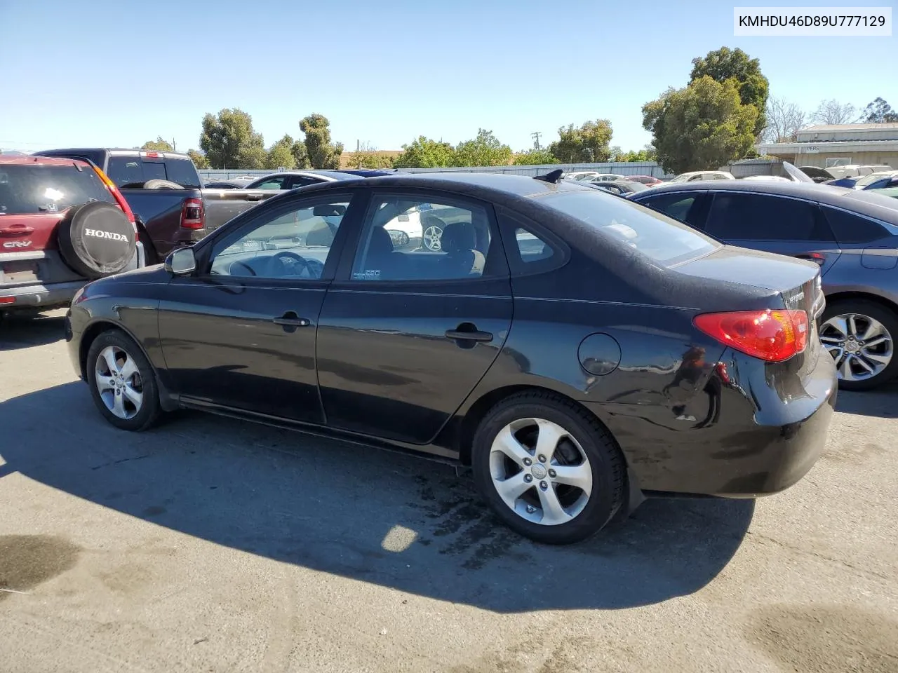 KMHDU46D89U777129 2009 Hyundai Elantra Gls