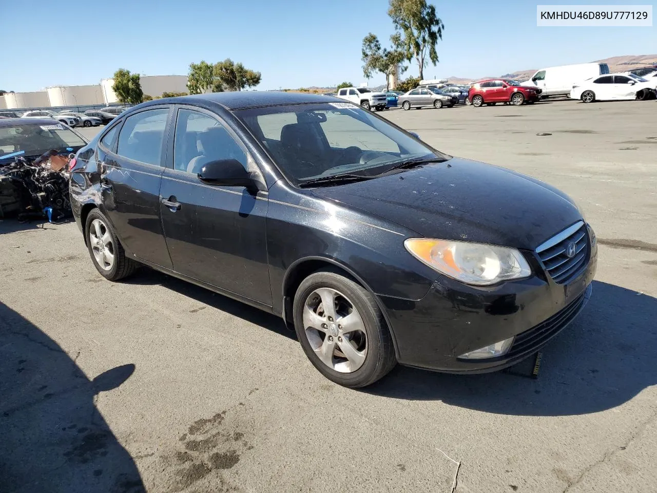 2009 Hyundai Elantra Gls VIN: KMHDU46D89U777129 Lot: 70878464