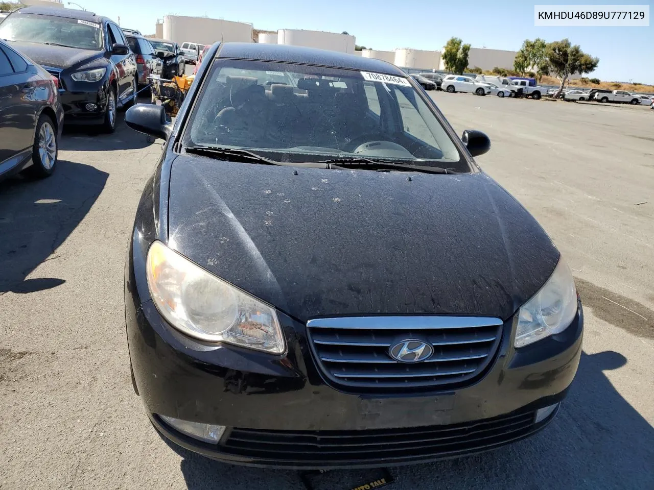 KMHDU46D89U777129 2009 Hyundai Elantra Gls