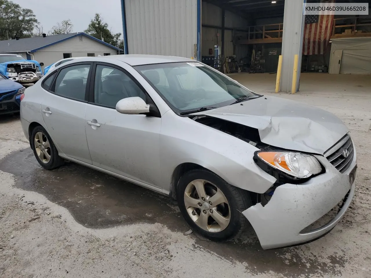 KMHDU46D39U665208 2009 Hyundai Elantra Gls