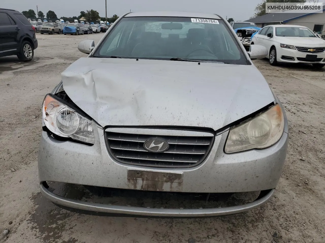 KMHDU46D39U665208 2009 Hyundai Elantra Gls