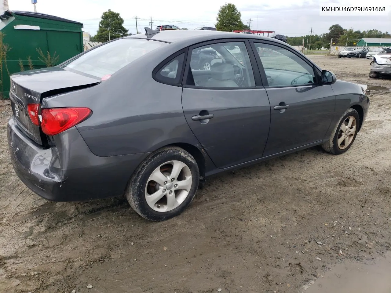 2009 Hyundai Elantra Gls VIN: KMHDU46D29U691668 Lot: 73086814