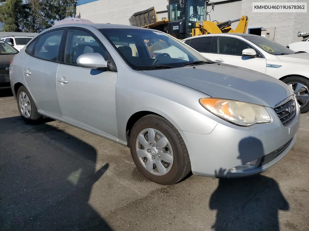 KMHDU46D19U678362 2009 Hyundai Elantra Gls